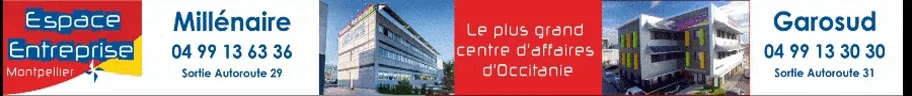 Espace Entreprise Millénaire — Montpellier · Garosud, le plus grand centre d'affaires d'Occitanie